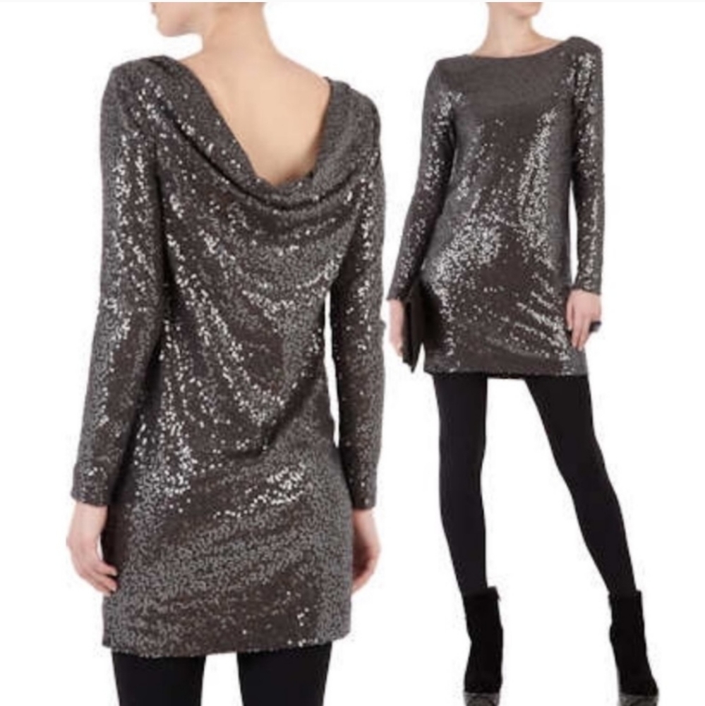 Tibi sequined mini dress